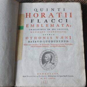 Quinti Horatii Flacci, Emblemata 1682