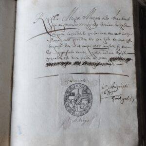 Register Michiel Meyers en Anna Kenis, Tongeren 1685