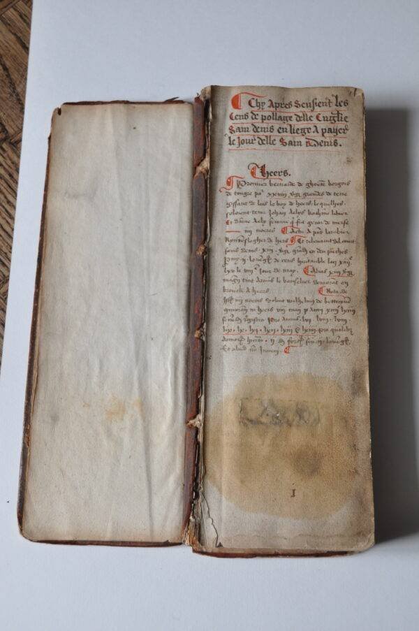 Cijnsboek St. Denis Luik, 15de eeuw
