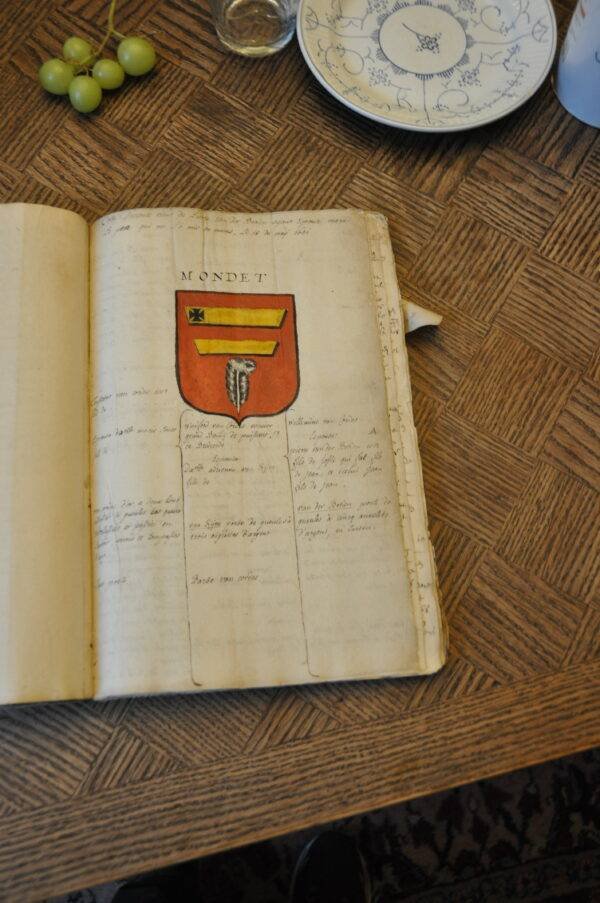 Verzamelmap documenten familie Mondet, Ronse1499 tot 17de eeuw