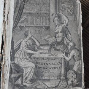 Beginselen der Wijsbegeerte, door R. des-Cartes, 1690