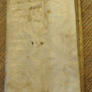 Libro, Cessio ad favorem D. Gregorii Auesani, 1636