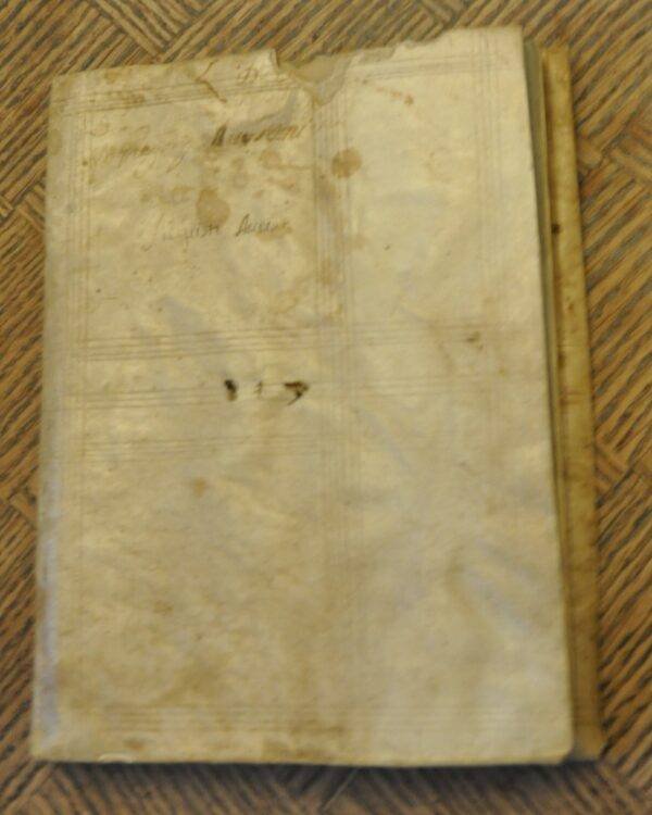 Libro, Cessio ad favorem D. Gregorii Auesani, 1636