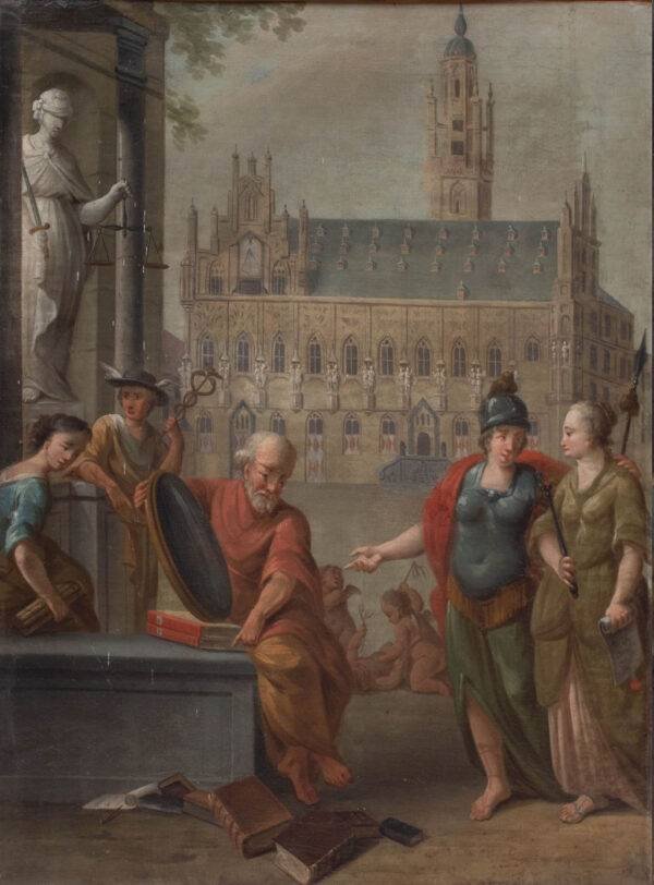 Allegorie van Middelburg, 18de eeuw