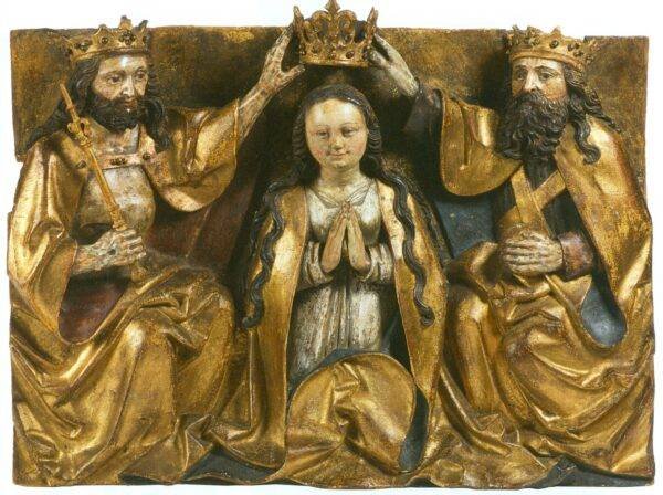 Kroning van Maria, Thüringen ca. 1510