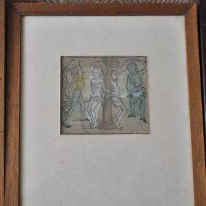 Houtsnede uit La Légende Dorée, 1490