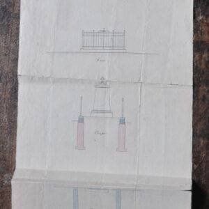 Projet de monument Funéraire, Abbaye de Parc dans Heverlé près Louvain