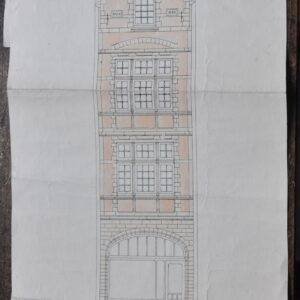 Façade, au Vieux Marché, Louvain