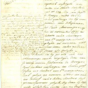 Rente Margrietendal Antwerpen 1735