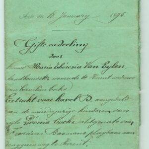 Etude du notaire Di Martinelli á Louvain