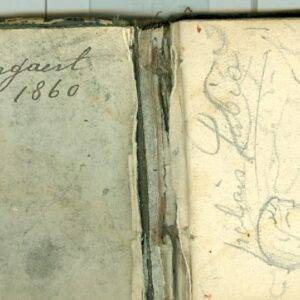 Schetsboekje Désiré Mergaert 1860