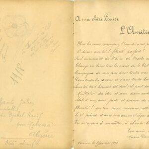 Livre d'Amis 1902-1904