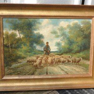 P. Schouten, Herder met schapen
