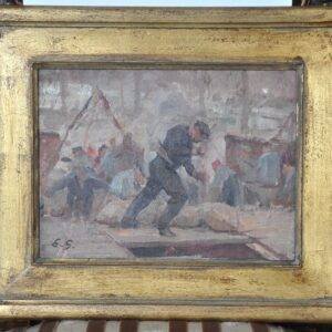 Emiel Gastemans, Havenarbeider