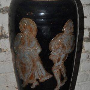 Guerin, grote vaas, Boerendans