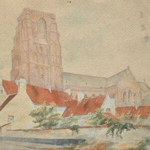 N. Faignaert, 1937, Kerk van Lissewege