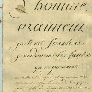 L'Homme vraiment poli est facile à pardonner les fautes