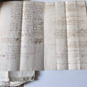 Map met documenten Hombeck lez Malines