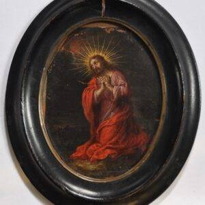 Christus in Hof van Olijven, Koper 17de eeuw