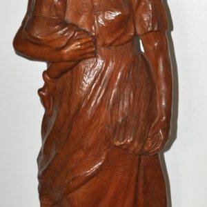 B. Tuerlinckx, Moeder en kind, hout