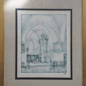 Ernest Faut, ets, Begijnhofkerk