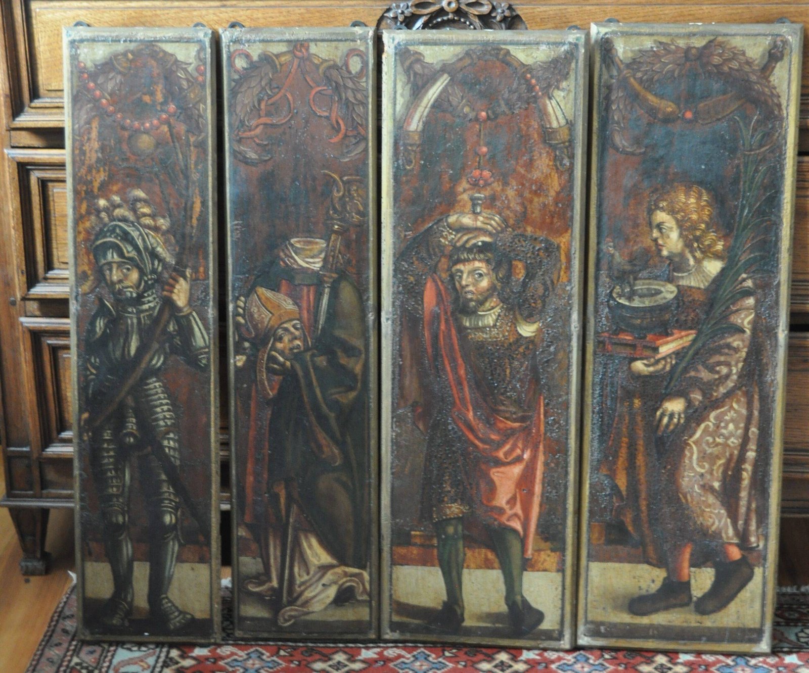 Duitsland, ca. 1530, vier noodhelpers